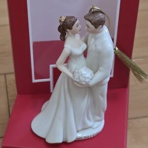 COPY - 2015 Lenox Always and Forever Bride and Groom Ornament